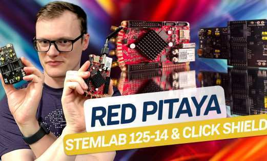 Red Pitaya + Click Shield  = Endless Mikroe Add-On Board Capabilities!